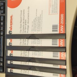 Universal UNV 20500 Report Covers-5